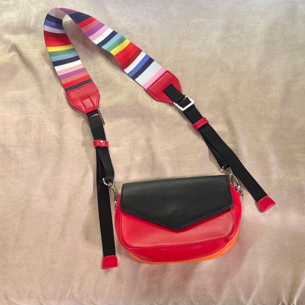 Like Dreams Women's Crossbody Bag with Rainbow stap